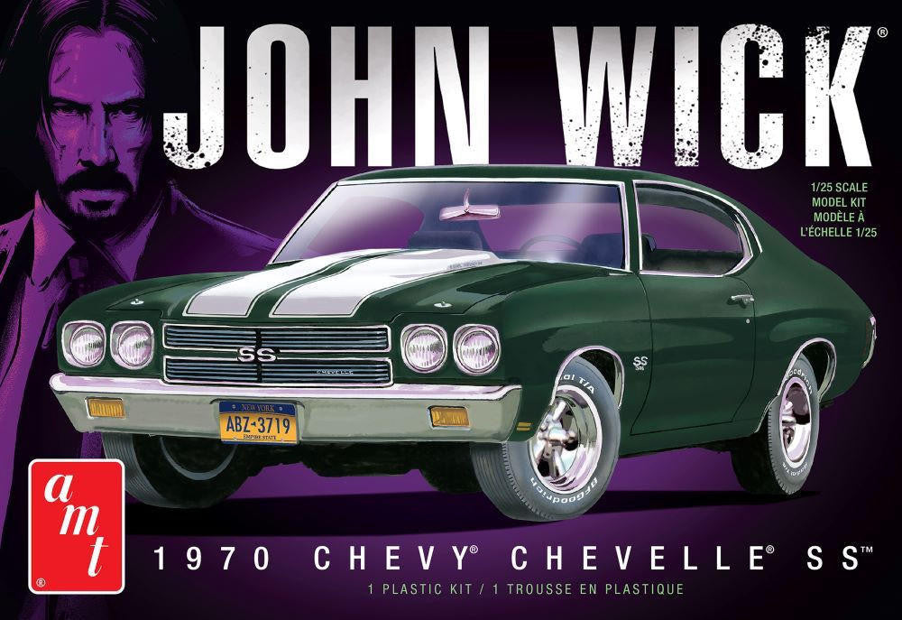 AMT 1/25 1970 Chevy Chevelle SS John Wick 1453